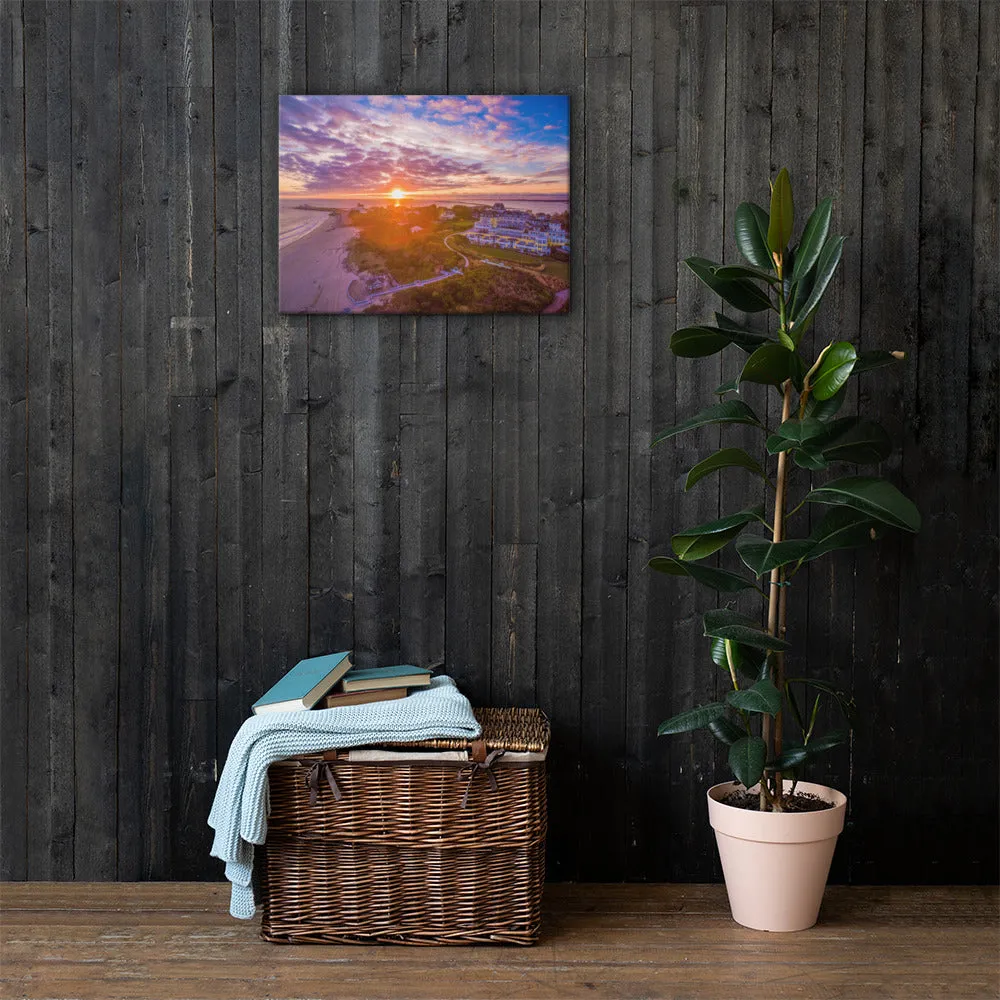 Watch Hill Sunset Over East Beach, Canvas Prints