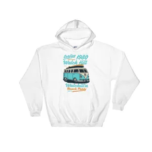 Watchill'n 'Beach Party' - Hoodie (Turquoise)