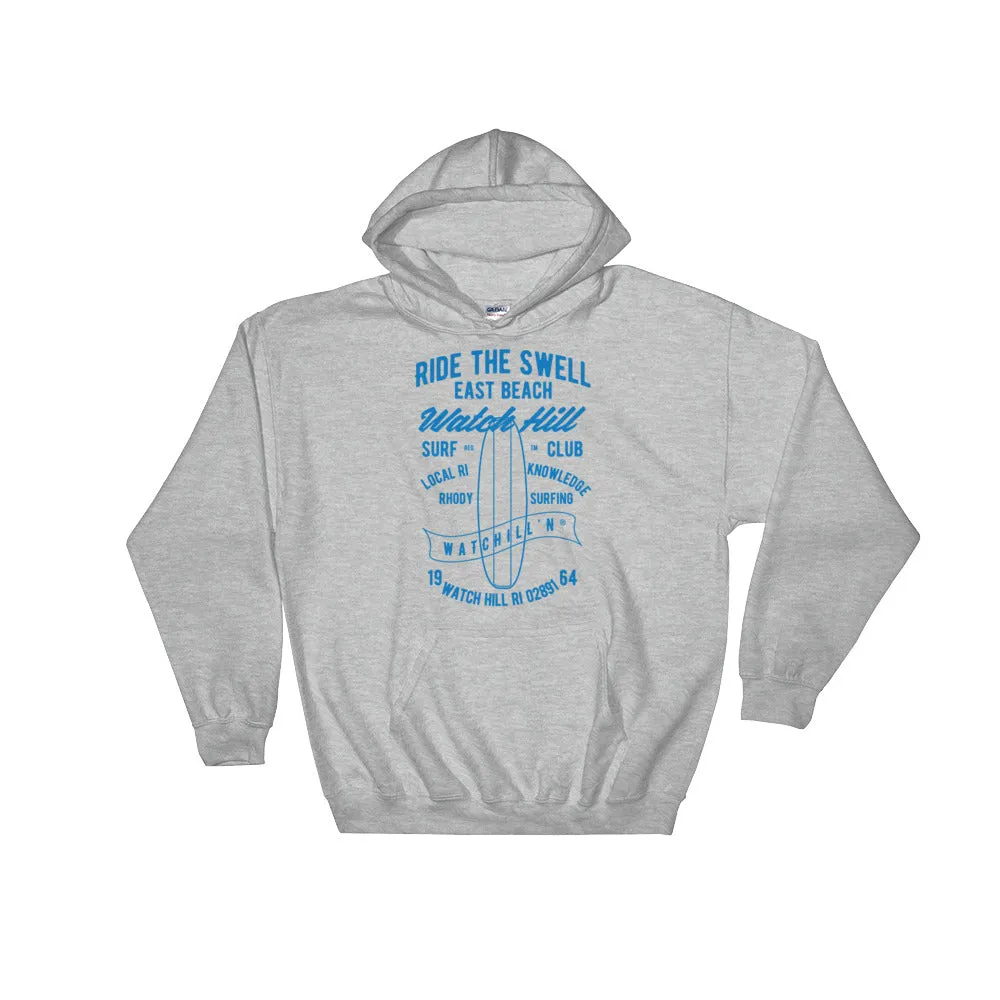 Watchill'n 'Ride the Swell' - Hoodie (Blue)