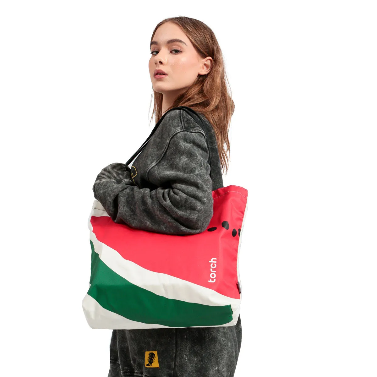 Watermelon Flag Tote Bag