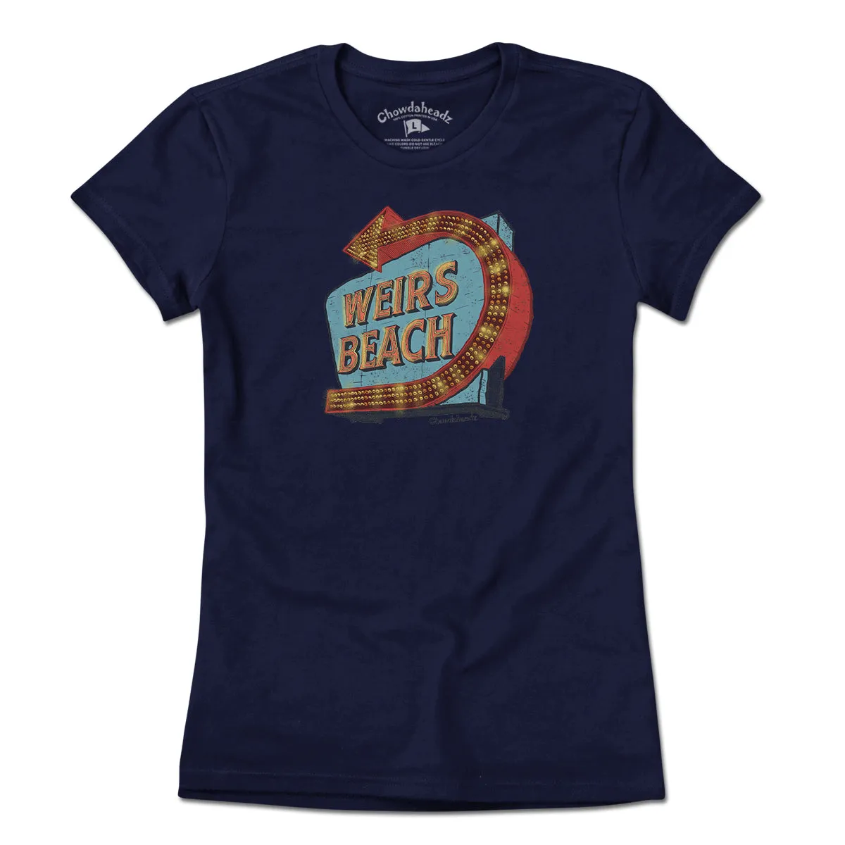 Weirs Beach Sign T-Shirt