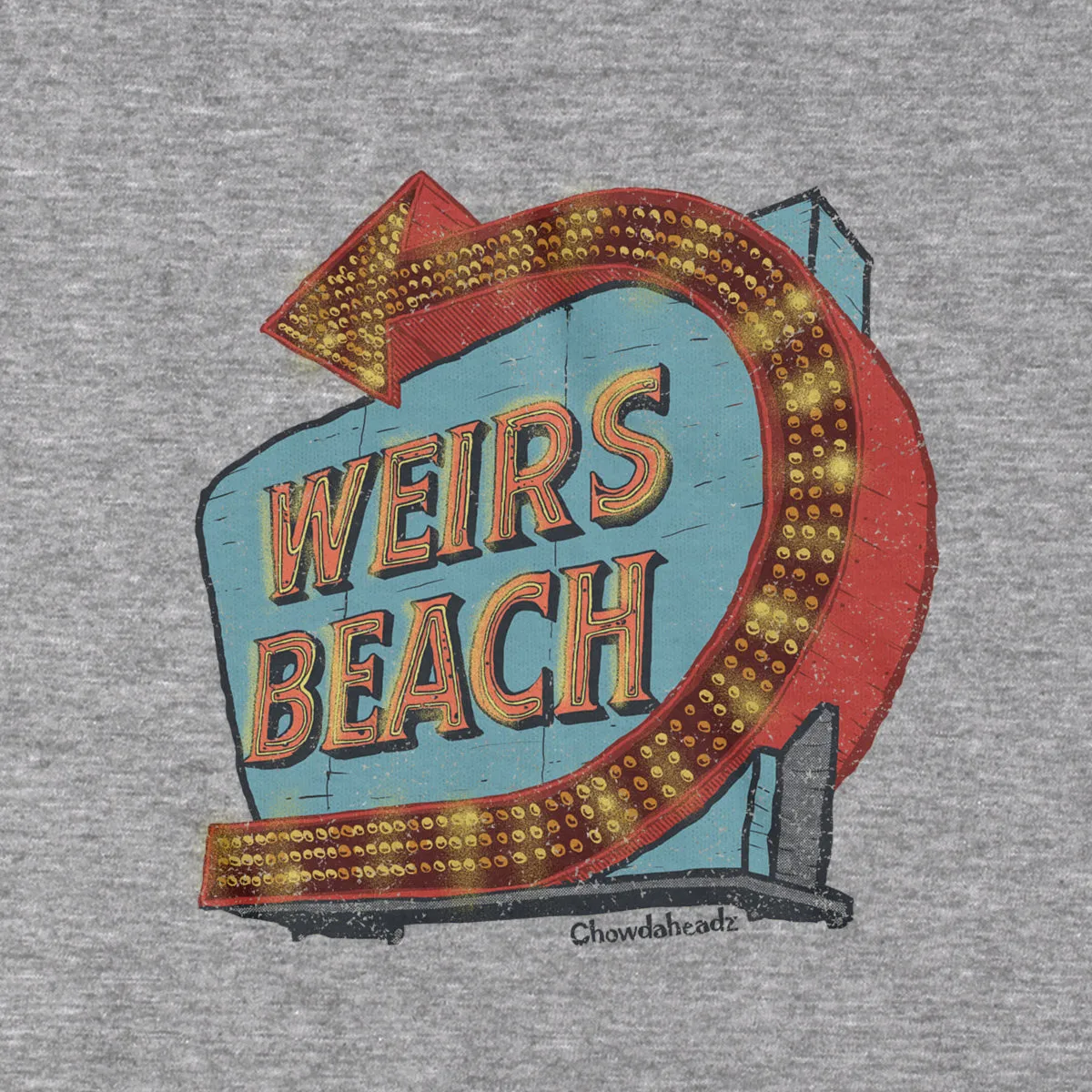 Weirs Beach Sign T-Shirt