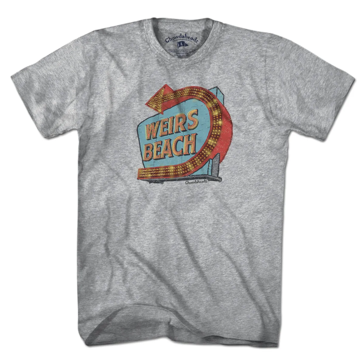 Weirs Beach Sign T-Shirt