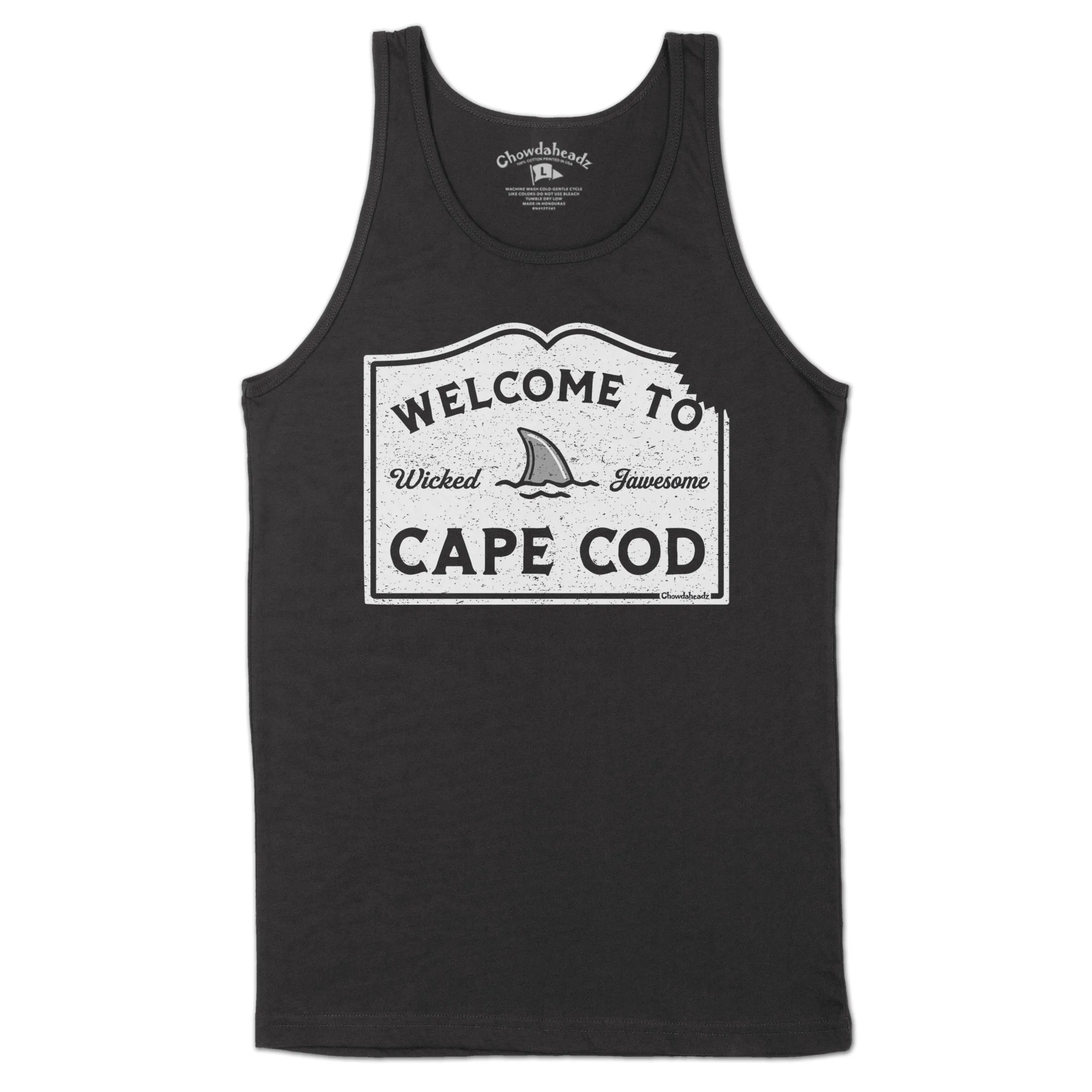 Welcome To Cape Cod Sign Men's Tank Top