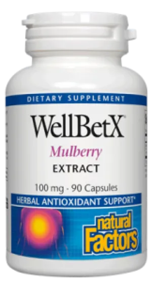 WELLBETX MULBERRY EXTRACT 100 MG, 90 CAP