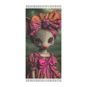 Whimsical Mouse Fashion Beach Towel