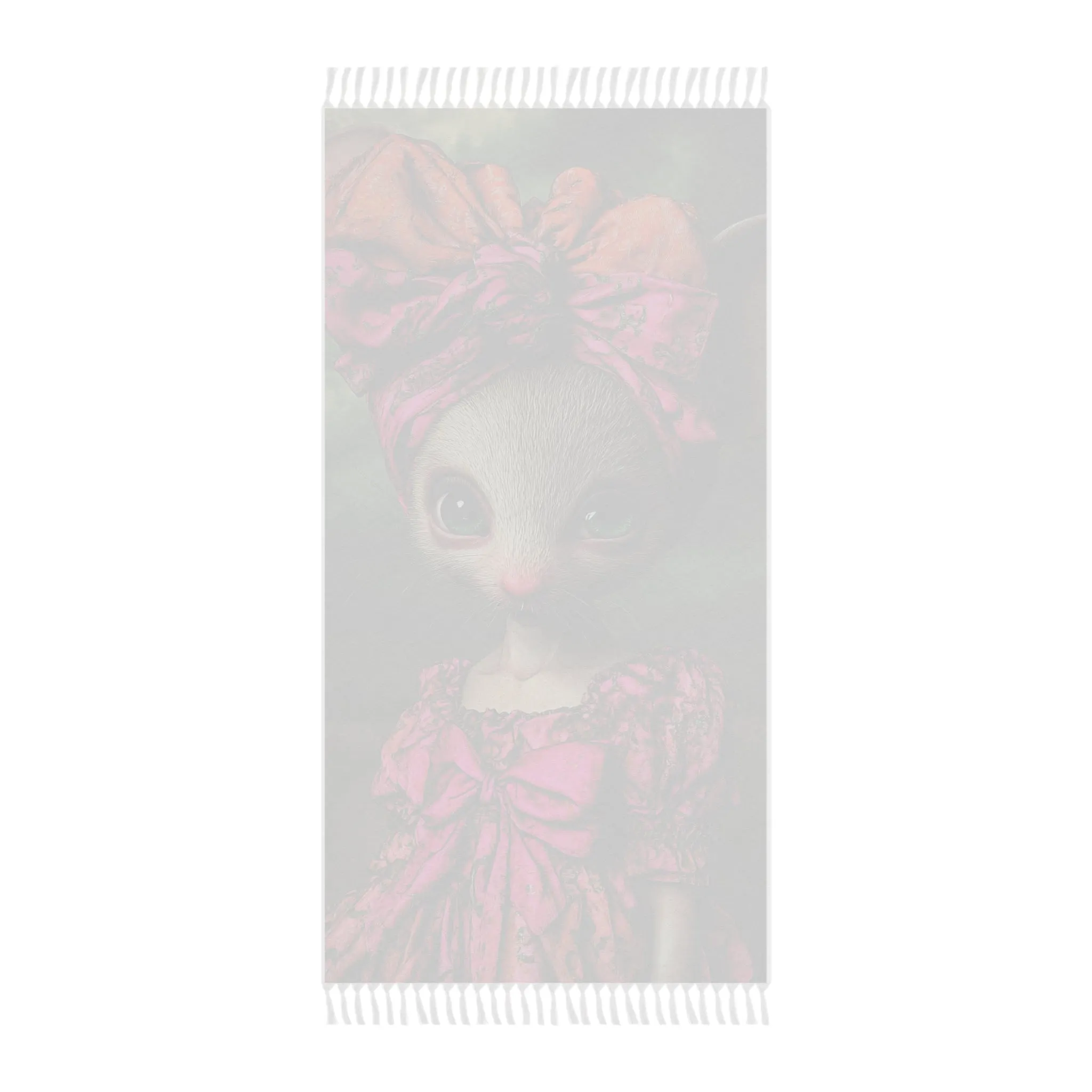 Whimsical Mouse Fashion Beach Towel