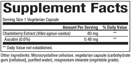 WOMENSENSE VITEX CHASTEBERRY EXTRACT, 90 VCAP