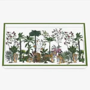 Wooden Vanity Tray - Tiger Summer
