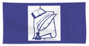 Writer Heaven On Earth - Beach Towel