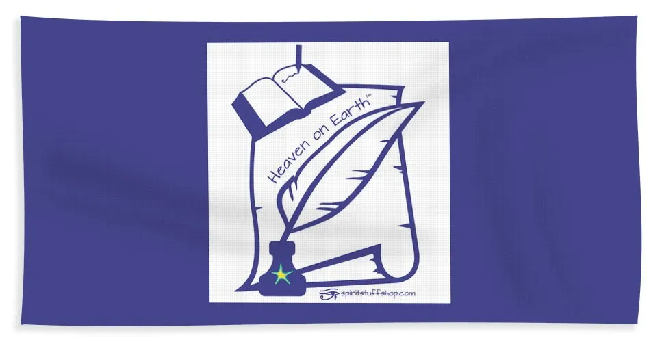 Writer Heaven On Earth - Beach Towel
